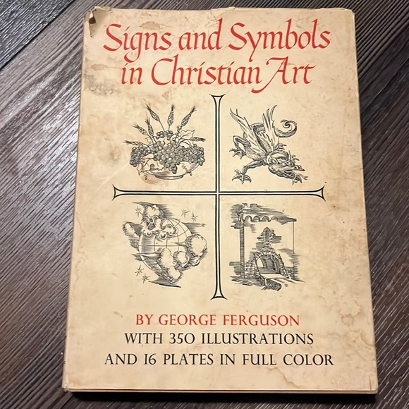 Signs And Symbols In Christian Art 1958 HC/DJ by George Ferguson First Edition - Picture 16 of 16